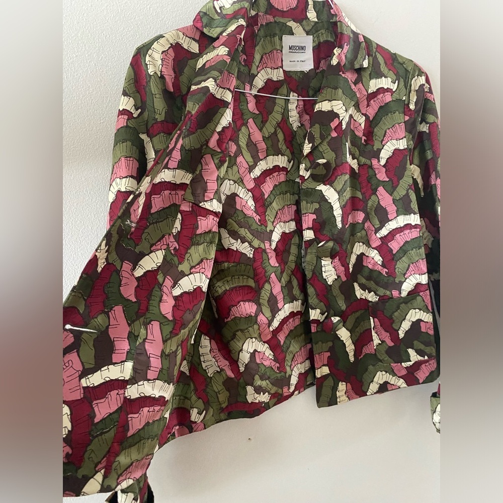 Moschino Cheap & chic crop Blazer size 6 in fantastic condition - Picture 10 of 14